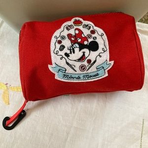 Uniqlo Minnie Mouse Olympia Le-Tan Make-Up Bag Purchased In Japan